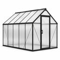 Gewächshaus Aluminium Polycarbonat Rechteckig Klar 250x190x195 cm